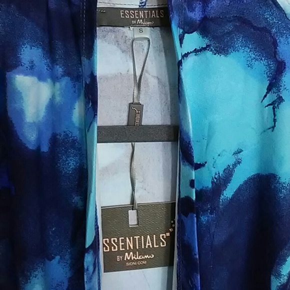 Essentials by Milano Waterfall Tunic Jacket - Picture 2 of 7